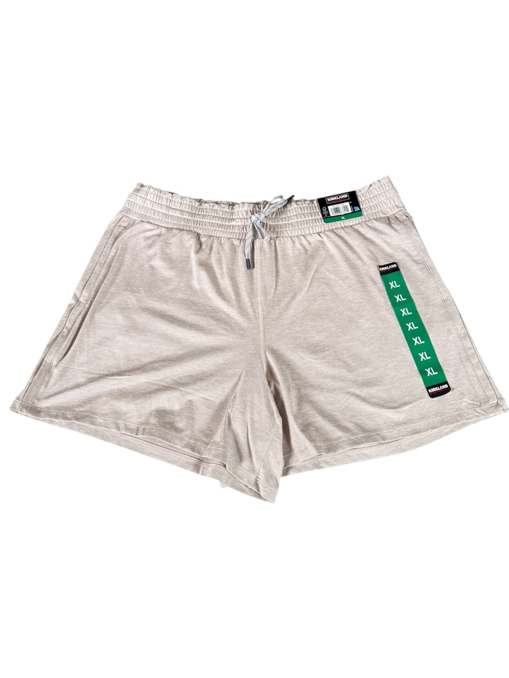 Kirkland Cream Beige Shorts | Women’s XL | NWT | Stretch Waist Casual Shorts